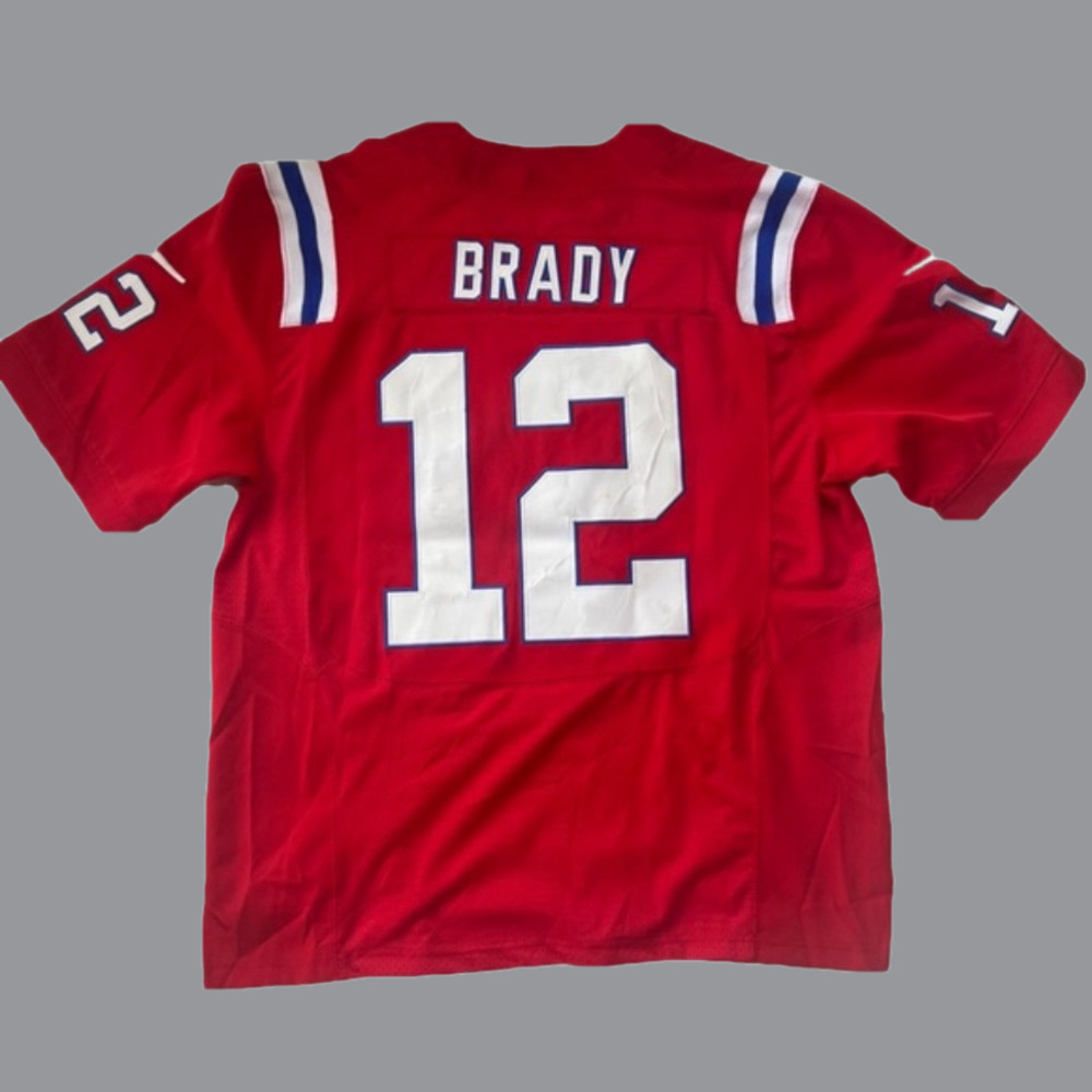 Tom Brady New England Patriots Nike Throwback Football Jersey